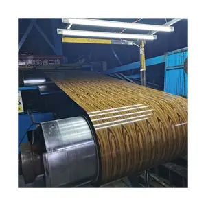 Ral9003 ppgi ppgl color coil az coating astm a653 dx51d sgcc g550 prepainted galvanized wood grain printed steel coil supplier