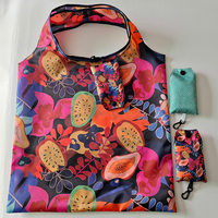 Sac fourre-tout pliable et réutilisable, imprimé d'animaux personnalisés, écologique et recyclable, avec logo, pour pique-nique en plein air et vente en gros