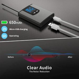 Micrófono Inalámbrico UHF <span class=keywords><strong>de</strong></span> <span class=keywords><strong>Solapa</strong></span>/<span class=keywords><strong>De</strong></span> Diadema <span class=keywords><strong>con</strong></span> Transmisor <span class=keywords><strong>de</strong></span> Bolsillo - Product Image 3