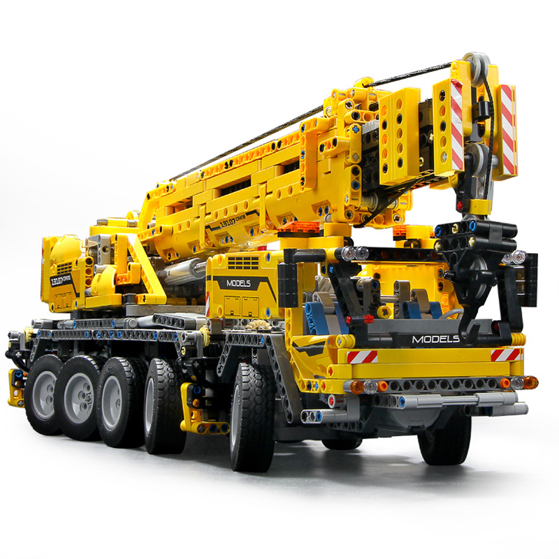 Schimmel Koning 13107 Technic Mechanische Kraan App Programmering Afstandsbediening Excavat Techniek Voertuig Bouwsteen Truck Speelgoed