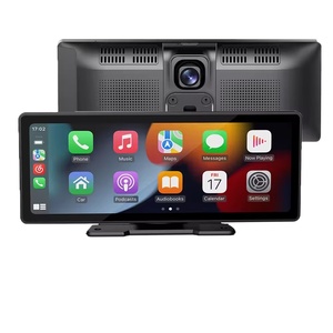 Caméra de tableau de bord 4K 10,26 pouces avec rétroviseur, Wi-Fi, CarPlay & Android Auto, double objectif, <span class=keywords><strong>enregistreur</strong></span> vidéo de voiture, GPS, surveillance 24h/24, AUX, Bluetooth, <span class=keywords><strong>application</strong></span> - Product Image 1