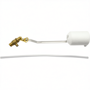 Grupo de válvulas flotantes de latón de 40 cm de longitud con bola flotante para reparación de tanques de inodoro - Product Image 3