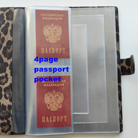 Folleto A4 personalizado soporte para pasaporte tarjeta de crédito archivo familiar Administrador de carpetas de almacenamiento Home Smart File carpeta organizador de documentos