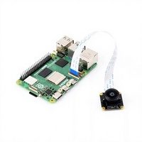 Module de caméra Raspberry Pi IMX378-190 12,3MP Fisheye couleur à obturateur roulant et mise au point fixe