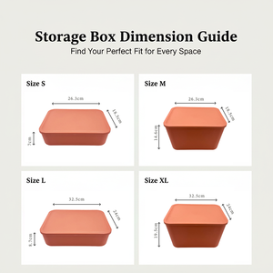 Solutions polyvalentes d'organisation domestique : Boîte <span class=keywords><strong>de</strong></span> rangement robuste en PP avec poignées intégrées - <span class=keywords><strong>Organisateur</strong></span> à couvercle anti-poussière - Product Image 6