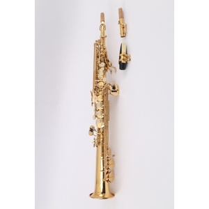 <span class=keywords><strong>Saxophone</strong></span> coloré en laque dorée, en promotion - Product Image 1