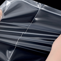 Sacs pour accessoires Sac à fermeture éclair en plastique transparent Petit sac à fermeture éclair refermable pour emballage