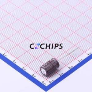 Condensateur électrolytique en aluminium à montage traversant EGS2GM2R2F12OT, D8xL12mm 2.2uF 20% 400V 105mA-100kHz - Product Image 2