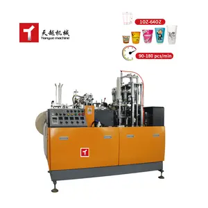Tyht-35 Merek Tianyue Penjualan Spesial Kinerja Tinggi Biaya Rendah Mesin Pembuat Cangkir Kertas Minum Kecil