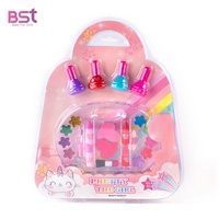 Kit de maquillage lavable pour filles, cadeau pour enfants, ensemble de cosmétiques, vernis à ongles, maquillage pour enfants