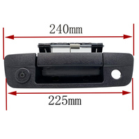 Caméra de recul Hesida AHD 1080P avec Vision nocturne pour Dodge Ram 1500 2500 3500 2009-2016 remplacement de poignée de hayon