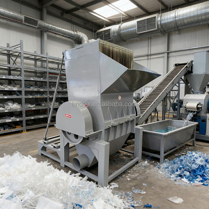 Film plastique automatique et <span class=keywords><strong>broyeur</strong></span> de sacs Boîte de vitesses Système de soufflage d'air PMMA Recyclage des matériaux légers et réduction de taille - Product Image 1