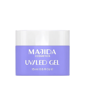 Majida Cosmetics UV Led Gel Nude 15ml Professional Hema Free - Product Image 3
