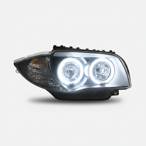 Fari a LED Aggiornati per <span class=keywords><strong>BMW</strong></span> <span class=keywords><strong>Serie</strong></span> <span class=keywords><strong>1</strong></span> E87 dal <span class=keywords><strong>2007</strong></span> al 2011, Fari Anteriori - Product Image 1