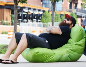 2023 nuevo estilo sala de estar sofá grande portátil de gran tamaño tumbona PUF silla - Product Image 6