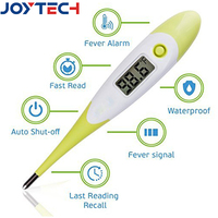 Termometer Digital Fleksibel Klinis Bacaan Instan Bebas Merkuri Termometer Medis Bayi