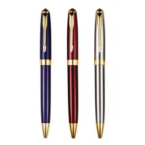 Bolígrafos Parker de Metal de Lujo Negros y Dorados Clásicos Ejecutivos con Impresión Personalizada de Marca y Logotipo Personalizado - Product Image 1