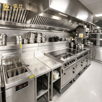 Solution durable pour les cuisines commerciales dans les régions en développement - Ensemble complet d'équipements de restauration