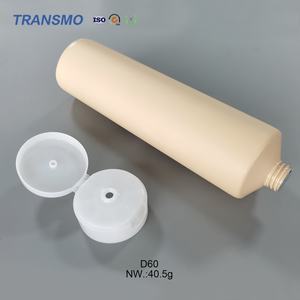 Tubo de Crema de Manos de 500 ml, Botella de Plástico Amarilla Suave, Tubo Exprimible para Loción, Envase Personalizable para Crema de Manos, Tubo de Plástico - Product Image 6