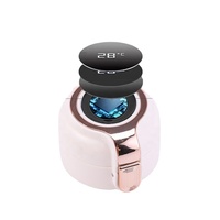Nouvelle gourde isotherme intelligente 420 ml en acier inoxydable avec affichage numérique de la température et poignée moderne, personnalisable avec logo, idéale comme cadeau promotionnel 2024