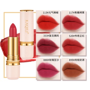 Kissproof Private Label Longue Durée Antiadhésif Coupe Velours Mat <span class=keywords><strong>Rouge</strong></span> à Lèvres Lisse Soyeux Brumeux Imperméable Maquillage <span class=keywords><strong>Rouge</strong></span> à Lèvres - Product Image 4