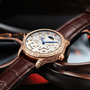 Nuevo Modelo 2026 - Elegante Reloj Mecánico Delgado para Hombre, Esfera Grande Decorativa, Reloj de Negocios y Casual para Hombre - Product Image 2