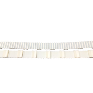 Courroie synchrone en polyuréthane blanc 3m5m8mT10 avec courroie synchrone à déflecteur en forme de V - Product Image 6