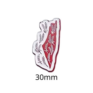 Badges et broches en émail multi-formes gravés modernes, autocollants personnalisés pour téléphone - Product Image 1