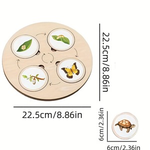 Vente en gros <span class=keywords><strong>de</strong></span> cartes en bois 3D animaux plantes planche <span class=keywords><strong>de</strong></span> cycle <span class=keywords><strong>de</strong></span> vie <span class=keywords><strong>jeu</strong></span> amusant nature animal grandir <span class=keywords><strong>histoire</strong></span> jouet d'apprentissage éducatif pour enfant - Product Image 5