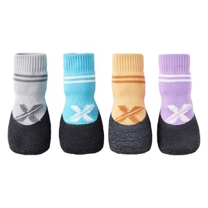 Chaussettes imperméables <span class=keywords><strong>pour</strong></span> chiens <span class=keywords><strong>de</strong></span> petite race, toutes saisons, protège-pattes anti-salissures, douces et confortables <span class=keywords><strong>pour</strong></span> la marche quotidienne en extérieur - Product Image 1