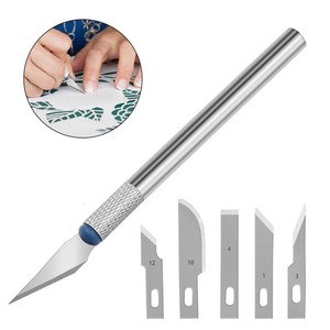 13PCS Precision Cutter Set Exacto Hand Carving <strong>Tool</strong> Arts &amp; Craft <strong>Hobby</strong> Knife Blades for Multi-Purpose Crafts Art <strong>Cutting</strong> <strong>Tools</strong> - Product Image 6