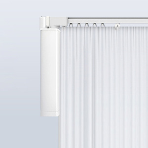 Graffiti nhà hiện đại ZigBee Wifi Bluetooth rèm động cơ đương đại nhựa thiết kế cho phòng khách sử dụng bao gồm Rèm cực - Product Image 1