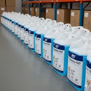 Einweg 60x60 Biologisch Abbaubare Baumwoll-Hundepads Umweltfreundlich Super Saugfähig IP68 Wasserdicht Modischer Stil für Hunde - Product Image 3