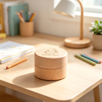 Boîte à dents de la Fée des Dents pour filles et garçons, boîte à dents en bois mignonne, rangement pour dents de lait pour enfants, support de conservation des dents tombées, cadeau