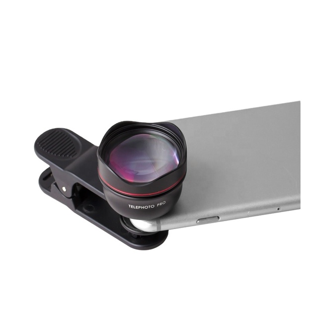 IBOOLO High Resolution 2X Telephoto Zoom Lens, Mobile Camera Portrait 60mm Tele Lens for Mobile Phone Photography