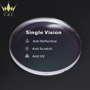 스펙타클 렌즈 미들 인덱스 Cr39 1.56 Nk55 모노머 싱글 비전 렌즈 안과 안경 렌즈 - Product Image 1