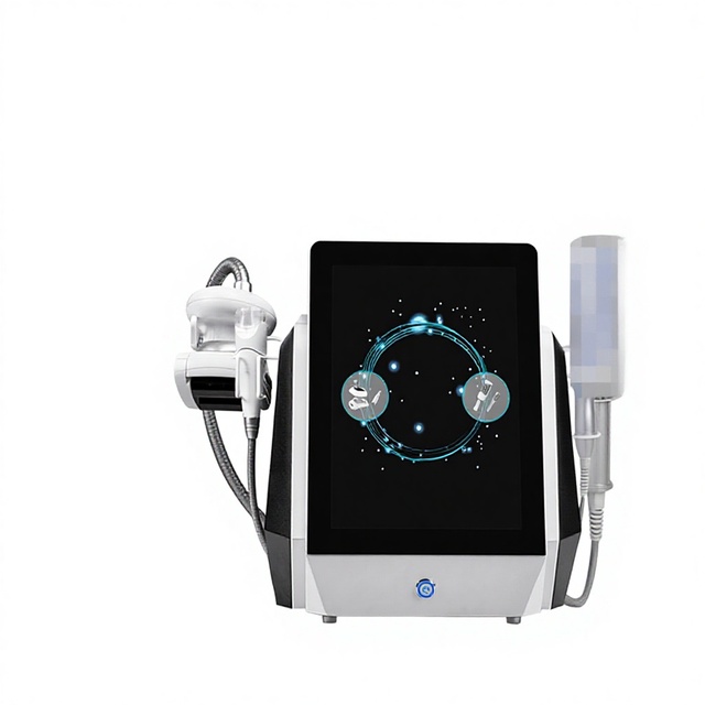 Desktop Inner Ball Roller Therapy Massage Machine for Wrinkle Removal with Vacuum Roller