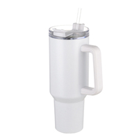 Vaso Térmico de Acero Inoxidable de 40oz OEM/ODM con Tapa y Pajita para Beber Directo, Ideal para Camping, Senderismo, Coche, Oficina, Regalo