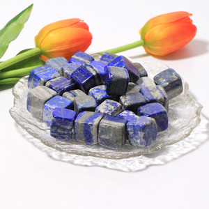 Cubos de lapislázuli al por mayor, cristales, piedras curativas, decoración del hogar, meditación espiritual, adornos Fengshui, regalos - Product Image 1