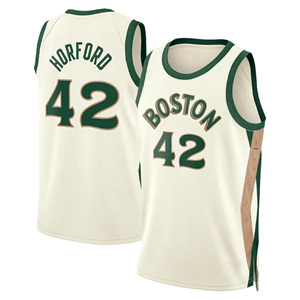 <span class=keywords><strong>Maillot</strong></span> de basket-ball Bost-on en gros, cousu, pour hommes, séchage rapide, style rétro, uniforme de basket-ball USA, 0 Jayson <span class=keywords><strong>Tatum</strong></span>, 7 Jaylen Brown - Product Image 4