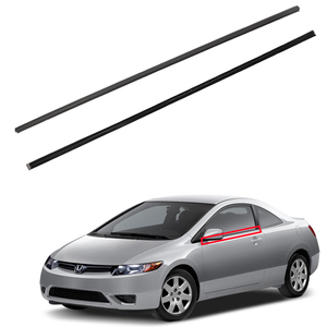 Joint d'étanchéité pour moulure de vitre de voiture pour Honda Civic Coupé 2 portes 2006-2011 - Product Image 1