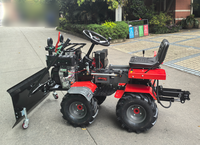 Mini-tracteur diesel Meiqi 192, motoculteur, équipement agricole