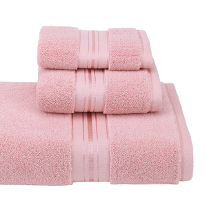 FF3802 altamente assorbente Spa Hotel 100% in cotone 3 pezzi <span class=keywords><strong>Set</strong></span> di asciugamani per il <span class=keywords><strong>bagno</strong></span> di casa biancheria da <span class=keywords><strong>bagno</strong></span> di lusso biancheria da <span class=keywords><strong>bagno</strong></span> <span class=keywords><strong>Set</strong></span> di asciugamani da <span class=keywords><strong>bagno</strong></span> - Product Image 5