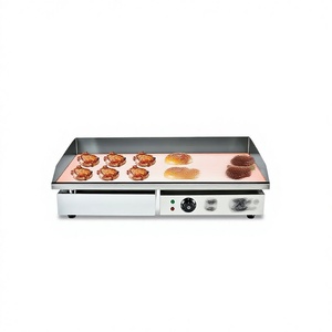 Piastra Elettrica Professionale 4.4KW in <span class=keywords><strong>Acciaio</strong></span> <span class=keywords><strong>Inox</strong></span> per Cucina Commerciale, Ideale per Steakhouse e BBQ - Product Image 6