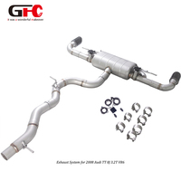 Tuyau d'échappement à soupape haute performance pour Audi TT 8J 3.2T VR6, système d'échappement, silencieux, échappement catback