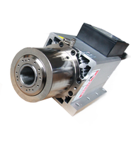 Moteur de broche CNC ATC 6 kW, refroidissement par air, ISO30, 24000 tr/min, 380 V, broche de fraisage électrique pour opérations de usinage
