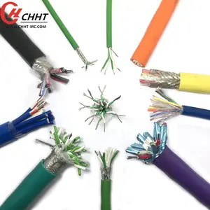 China customizable thermocouple braided aux cable multi-core multi-pair wire compensation cable