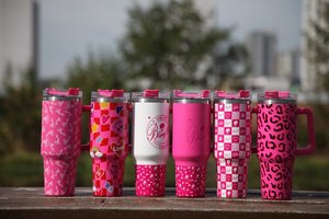 Toptan 40oz paslanmaz çelik bardak özel marka logosu ile yalıtımlı kolu ve Stan * ey tarafından klasik saman otomotiv bardak - Product Image 3