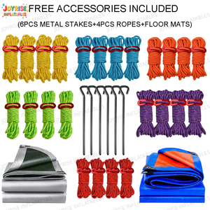 Tapis de sol imperméable en PE pour château gonflable, tapis de glisse <span class=keywords><strong>aquatique</strong></span> gonflable pour château gonflable extérieur, sous-couche de sol pour structure de saut - Product Image 6