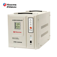 Stabilisateur de tension haute performance monophasé avec contrôle par relais, écran LCD et 6 protections, 220V pour appareils électroménagers